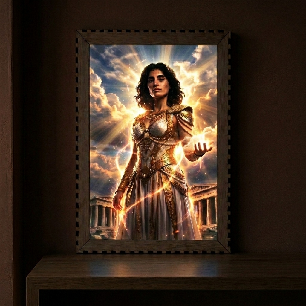 Cuadro de luz EPIC con LED encendido