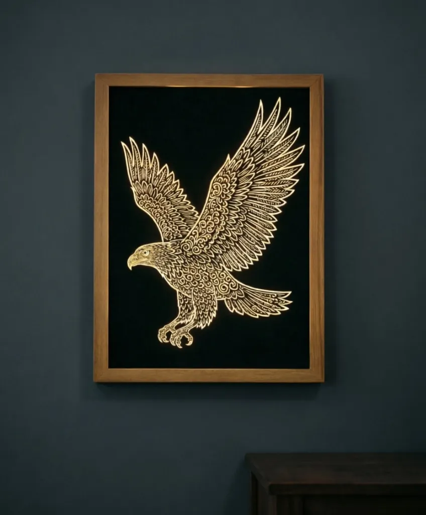 Cuadro de luz Águila