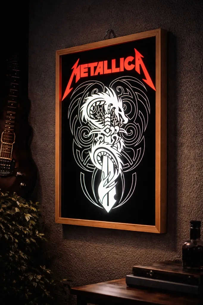 Cuadro de luz Metallica